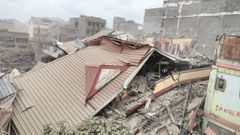 Several people feared dead after 7-storey building collapses in Kahawa West