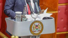 Deputy President Rigathi Gachagua in the National Assembly