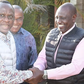 President William Ruto with former Machakos MP Victor Munyaka.