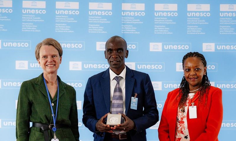Marathon legend Eliud Kipchoge has been appointed the goodwill ambassador for UNESCO
