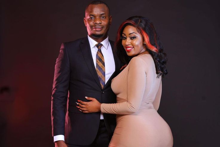 Amber Ray and her boyfriend Kenned Rapudo