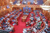 A photo of the Senate chambers