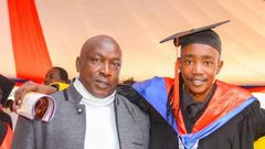 Akuku Danger with late father