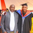 Akuku Danger with late father