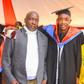 Akuku Danger with late father