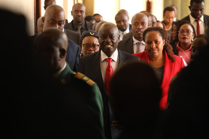 Deputy President Rigathi Gachagua in the National Assembly