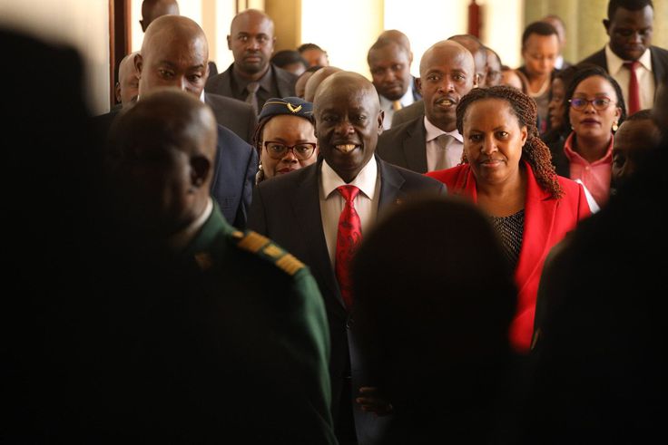 Deputy President Rigathi Gachagua in the National Assembly