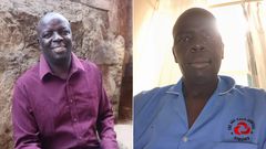 A collage of Matthew Nyamlori