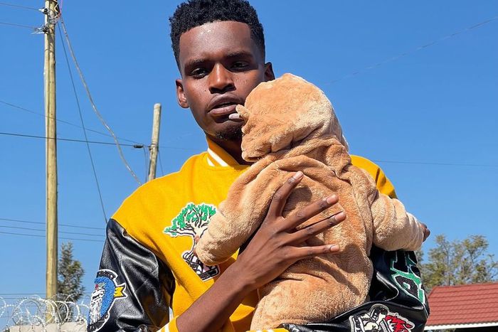 TikToker Warren Frank and his son