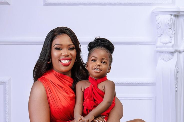 Renowned gospel singer and preacher Ruth Matete with her daughter Toluwa Apewajoye