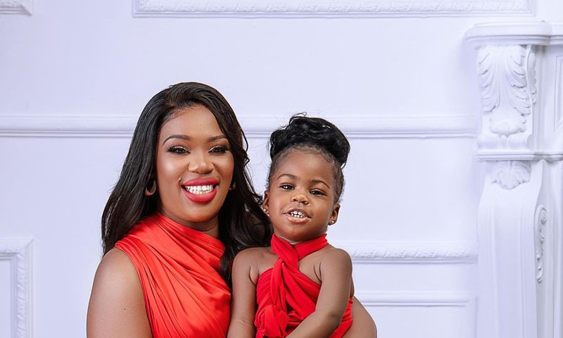 Renowned gospel singer and preacher Ruth Matete with her daughter Toluwa Apewajoye
