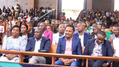 Impeached Deputy President Rigathi Gachagua attending a Sunday Church Service at St. James ACK Cathedral, Kiambu County.