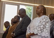 Pastor Dorcas Rigathi with her husband Deputy President Rigathi Gachagua