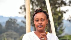 Actress Wanjiku Mburu