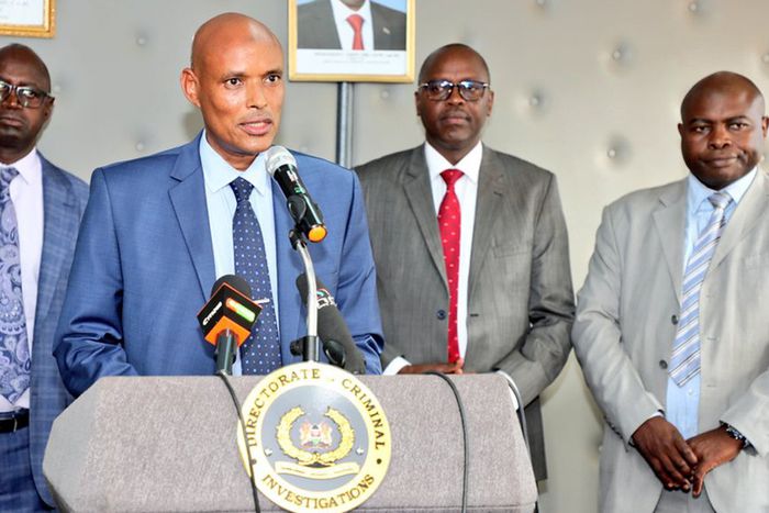 File image of DCI Director Mohamed Amin