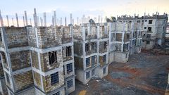 A site of the affordable housing programme