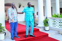 File image of President William Ruto and Deputy President Rigathi Gachagua