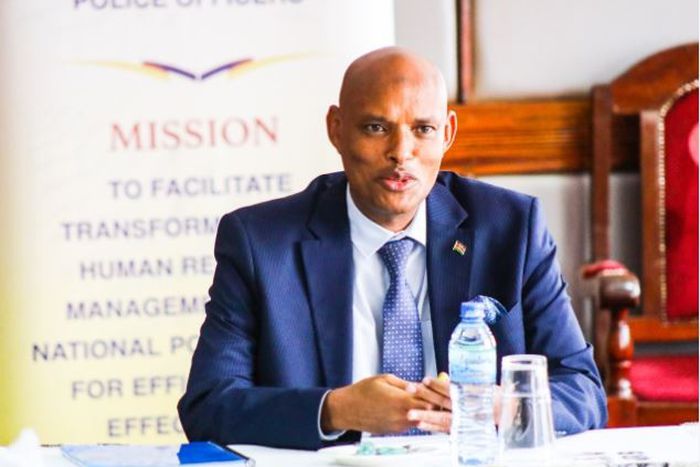 File image of DCI Director Mohamed Amin