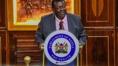 Prime Cabinet Secretary Musalia Mudavadi when he appeared before the Senate
