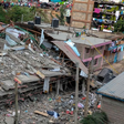 Buildings near the collapsed 7-storey building in Kahawa West