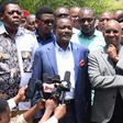 Azimio la Umoja principal and Wiper leader Kalonzo Musyoka, Democratic Alliance Party leader (DAP K) leader Eugine Wamalwa and Safina party leader Jimi Wanjigi addressing the press after a church service on Sunday, September 29, 2024.