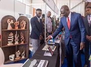 President William Ruto during the opening of the Magical Kenya Travel Expo on October 2, 2024,