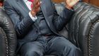National Assembly Speaker Moses Wetangula hosts guests in his office