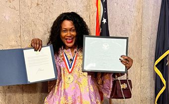 Joan Okorodudu receives Lifetime Presidential Award from President Biden