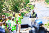 President William Ruto officiated the launch of the Climate WorX Mtaani initiative in Korogocho, Nairobi County on September 12, 2024