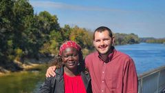 Baba Jimmy with his wife Mama Jimmy