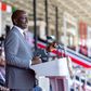 President William Ruto leading the country in celebrating the 61st Mashujaa Day at the Kwale Stadium, Kwale County.