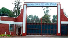 Sironga Girls High School in Nyamira County