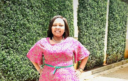 Former nominated senator Millicent Omanga