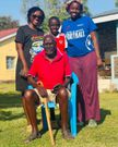 A past image of Nyaboke Moraa with her late daughter Marie, late father-in-law