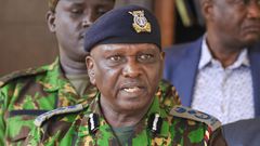 Inspector General of Police Douglas Kanja