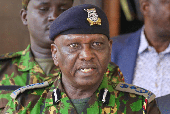 Inspector General of Police Douglas Kanja