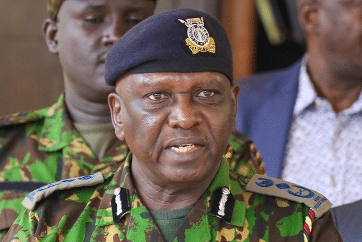 Inspector General of Police Douglas Kanja