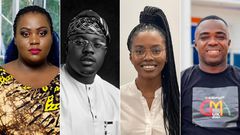 Gloria Adhiambo, Samson Setumo, Sivu Mfenyana and Samuel Atuobi Baah