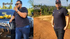 Betty Bayo's husband Hiram Gitau