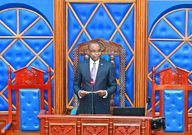 Senate Speaker Amason Kingi in a past session in the Senate