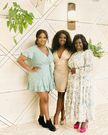 JCC Bishop Kathy Kiuna with her daughters Stephanie and Vanessa