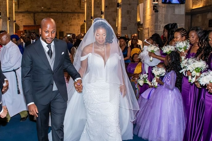 James Orengo’s son Michael weds lover Samantha Luseno in glamorous event