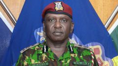 Inspector General of Police Douglas Kanja