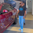 Maina Kageni with his newly acquired BMW X6 2024 M Sport