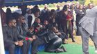Friends consoling Barbara Chepkoech