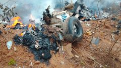 A plane flying from Diani crashed in Kwale with 12 people on board
