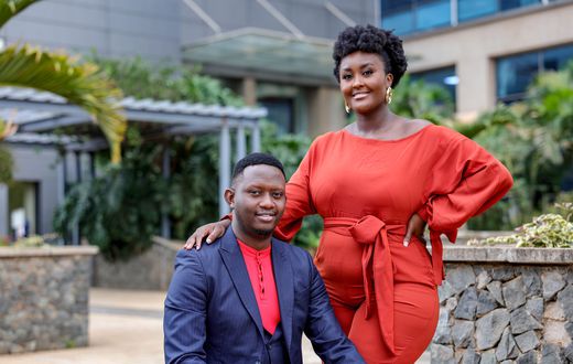 Daddie Marto and his former partner Koku Lwanga
