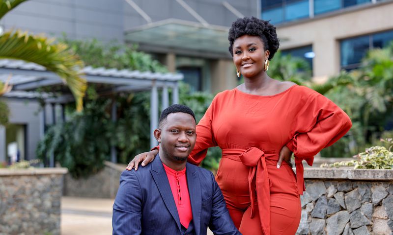 Daddie Marto and his wife
