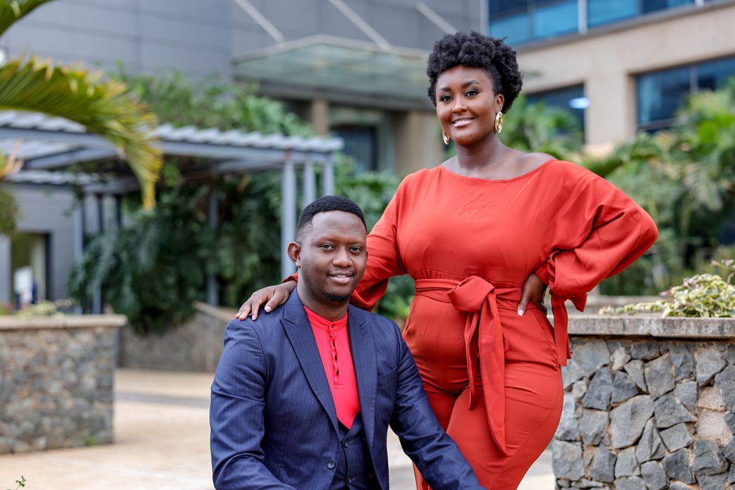 Daddie Marto and his former partner Koku Lwanga