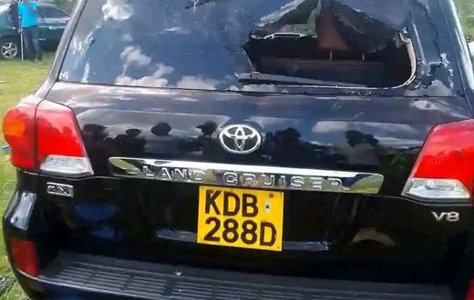 Chaos erupted during a funeral ceremony in Limuru attended by former Deputy President Rigathi Gachagua on Thursday, after a group of rowdy goons disrupted the solemn event